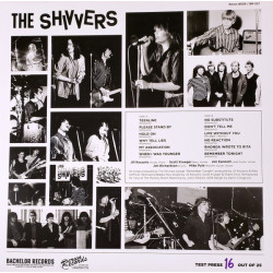 SHIVVERS, THE - s/t LP Test Pressing SHIVVERS, THE - s/t LP Test Pressing