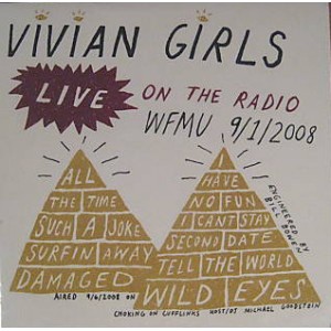VIVIAN GIRLS - Live on the Radio LP